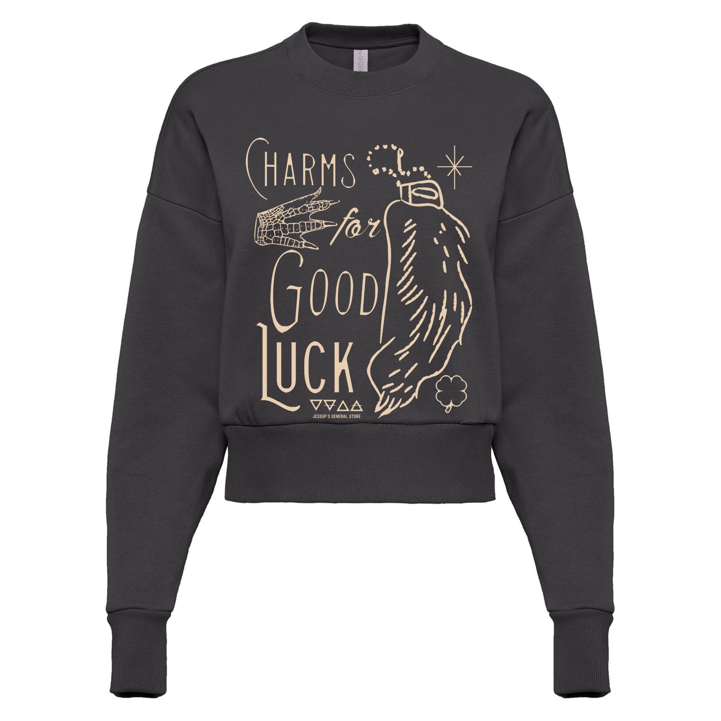 Charms for Good Luck Ladies Heavy Sweatshirt