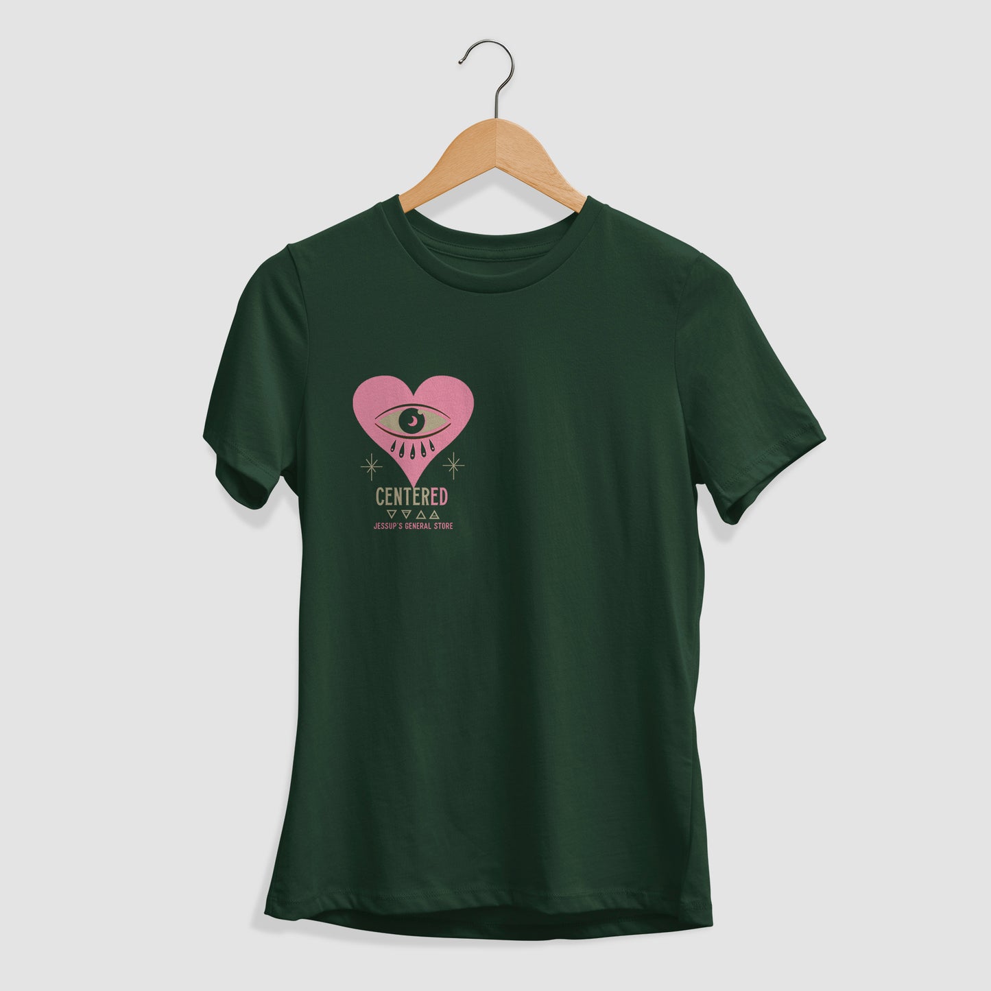 Heart Centered Ladies Relaxed Fit T-shirt