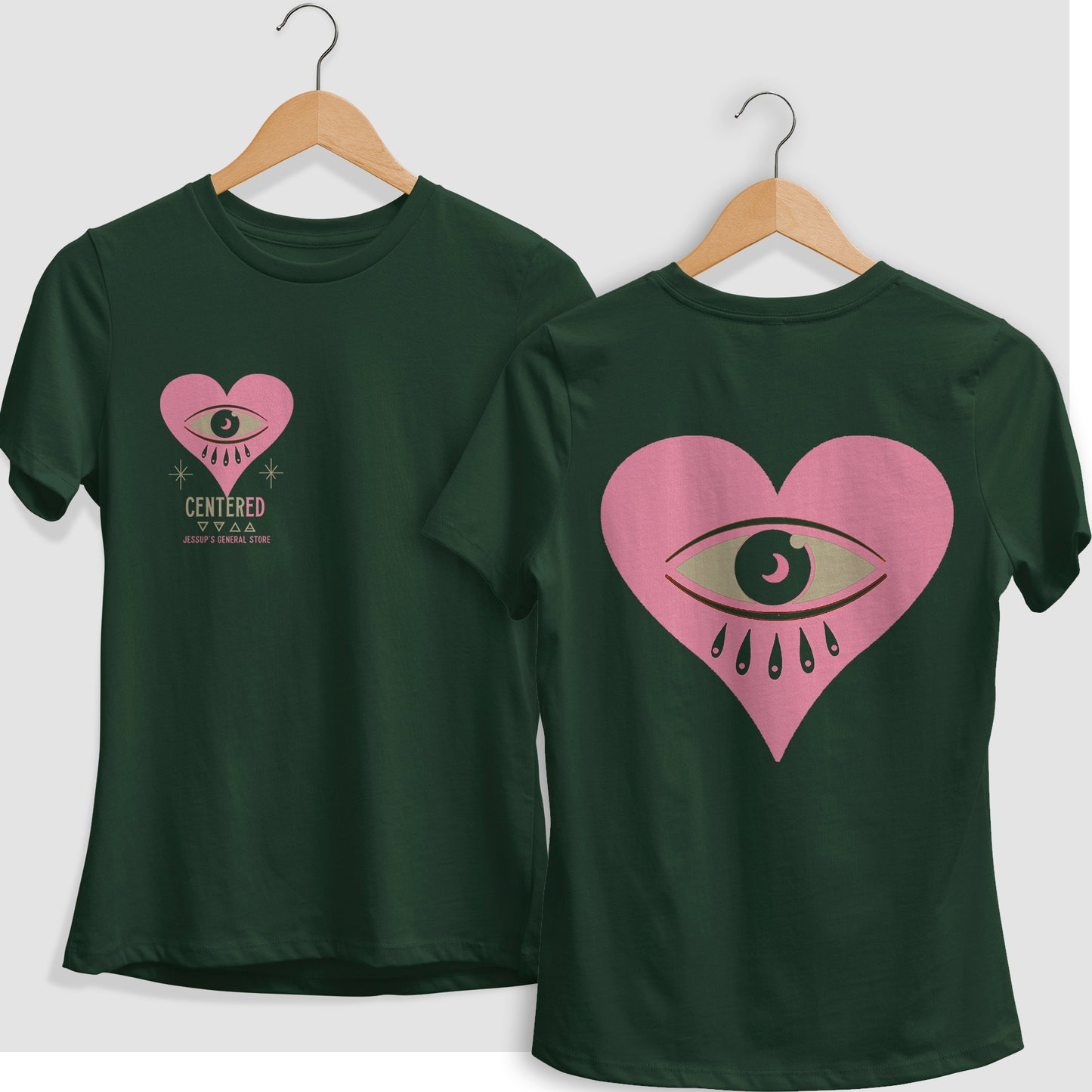 Heart Centered Ladies Relaxed Fit T-shirt