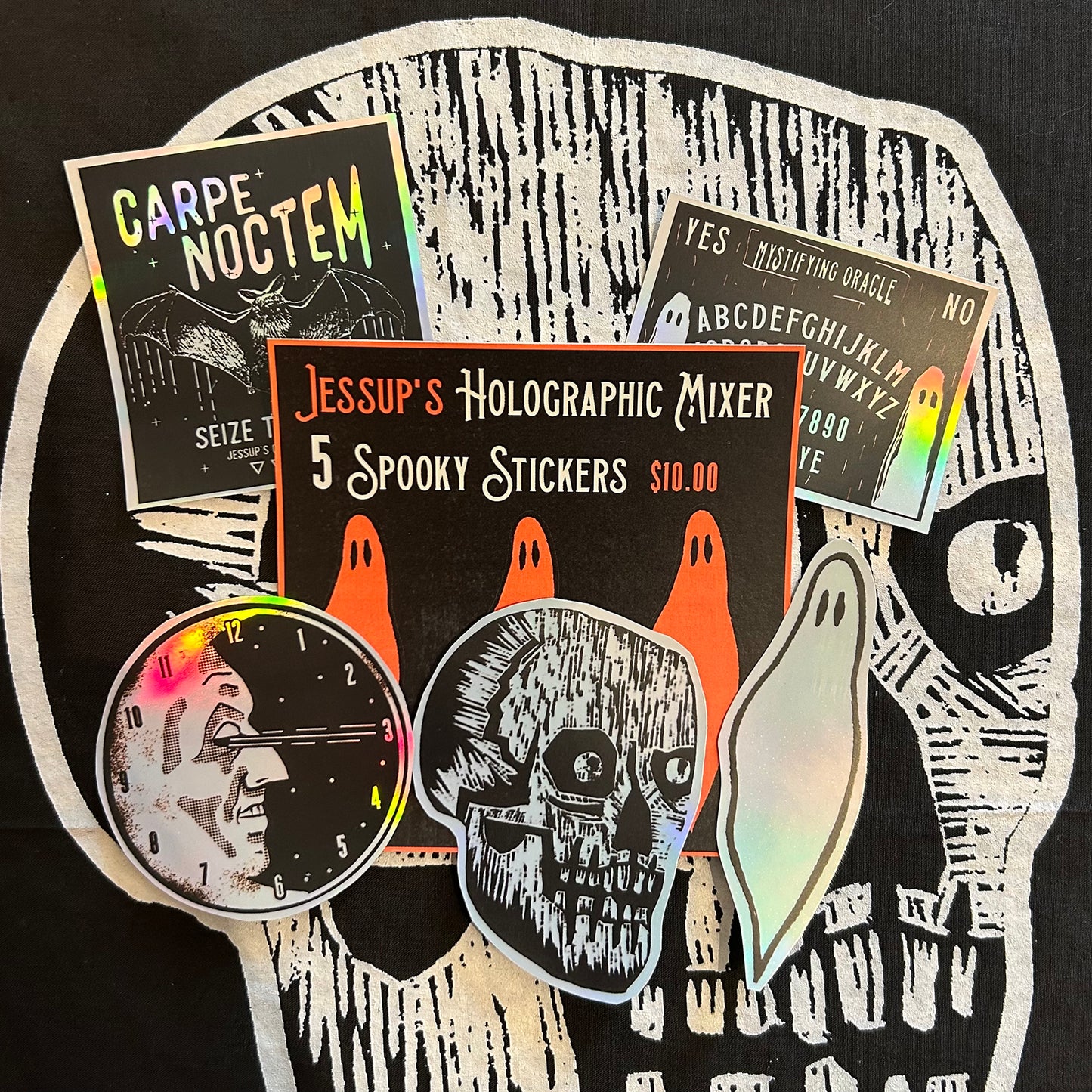 Jessup's Holographic Spooky Sticker Mixer Pack