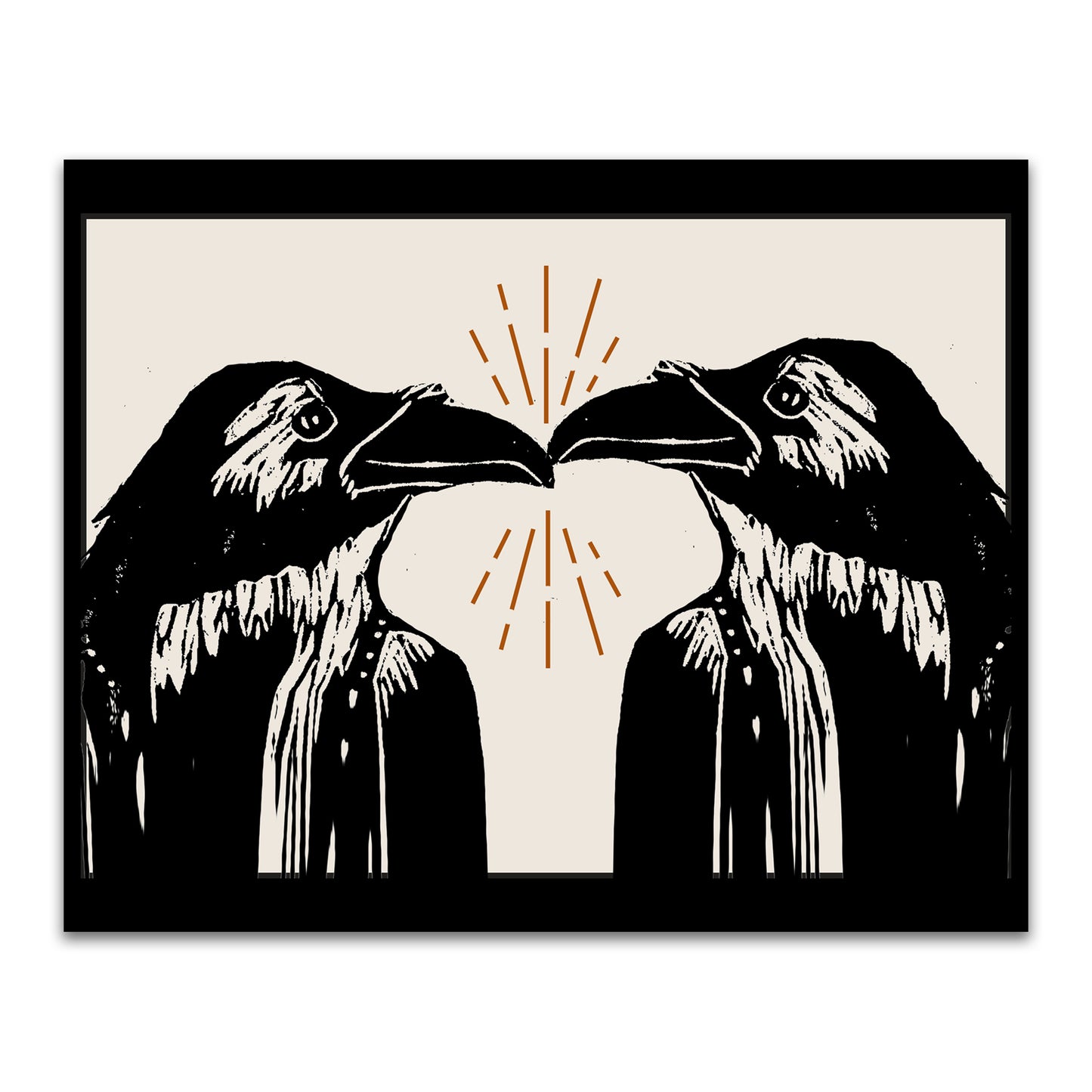 Lovebirds Print