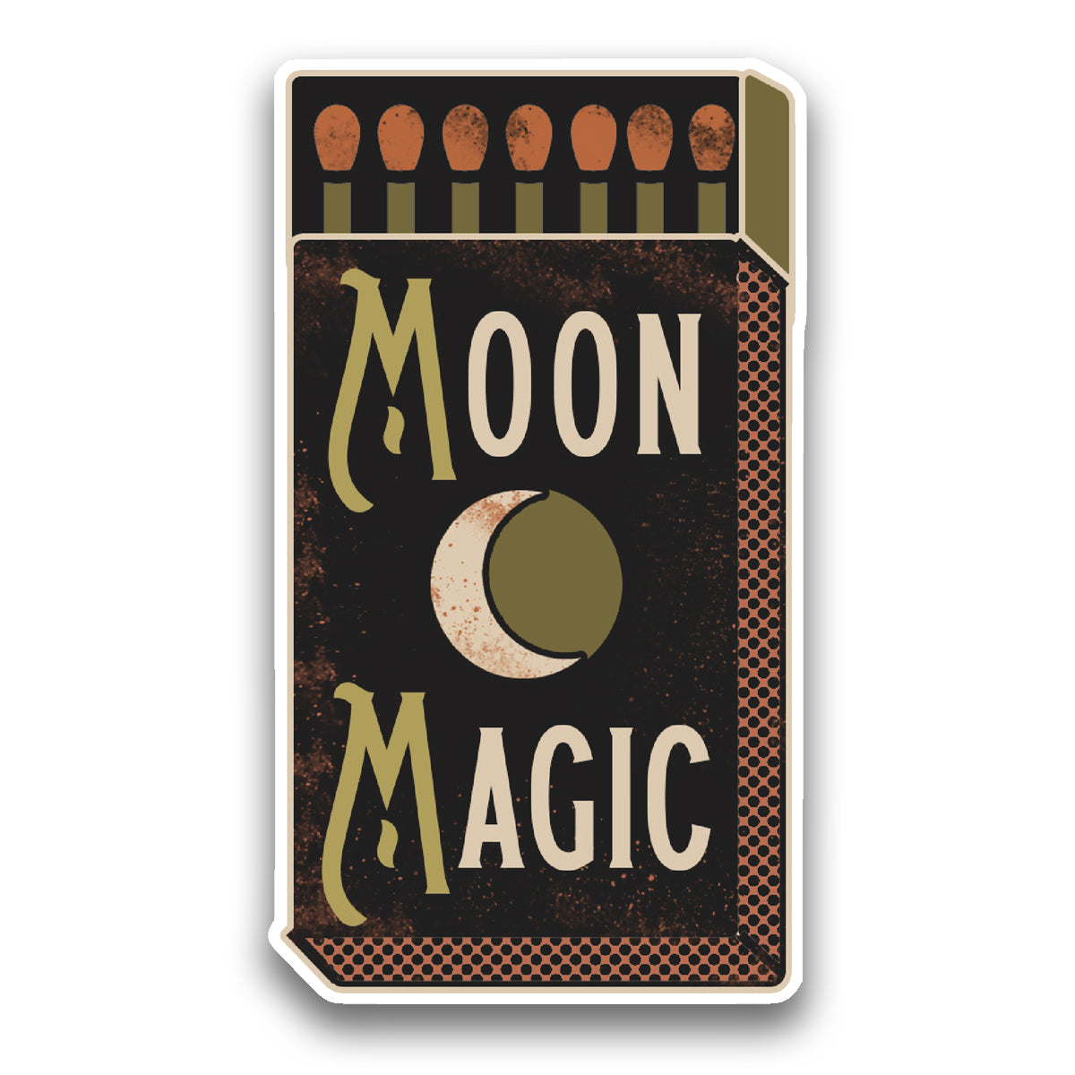Moon Magic Matches Sticker