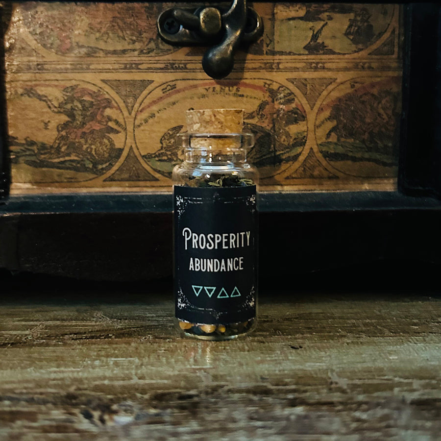 Spell Bottle for Prosperity & Abundance