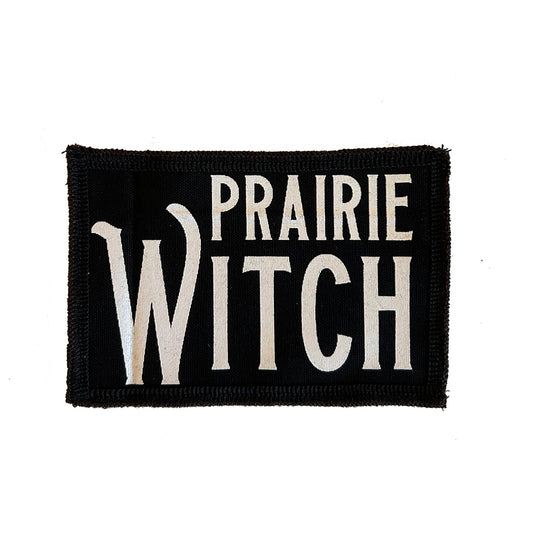 Prairie Witch sew on patch | Jessups General Store