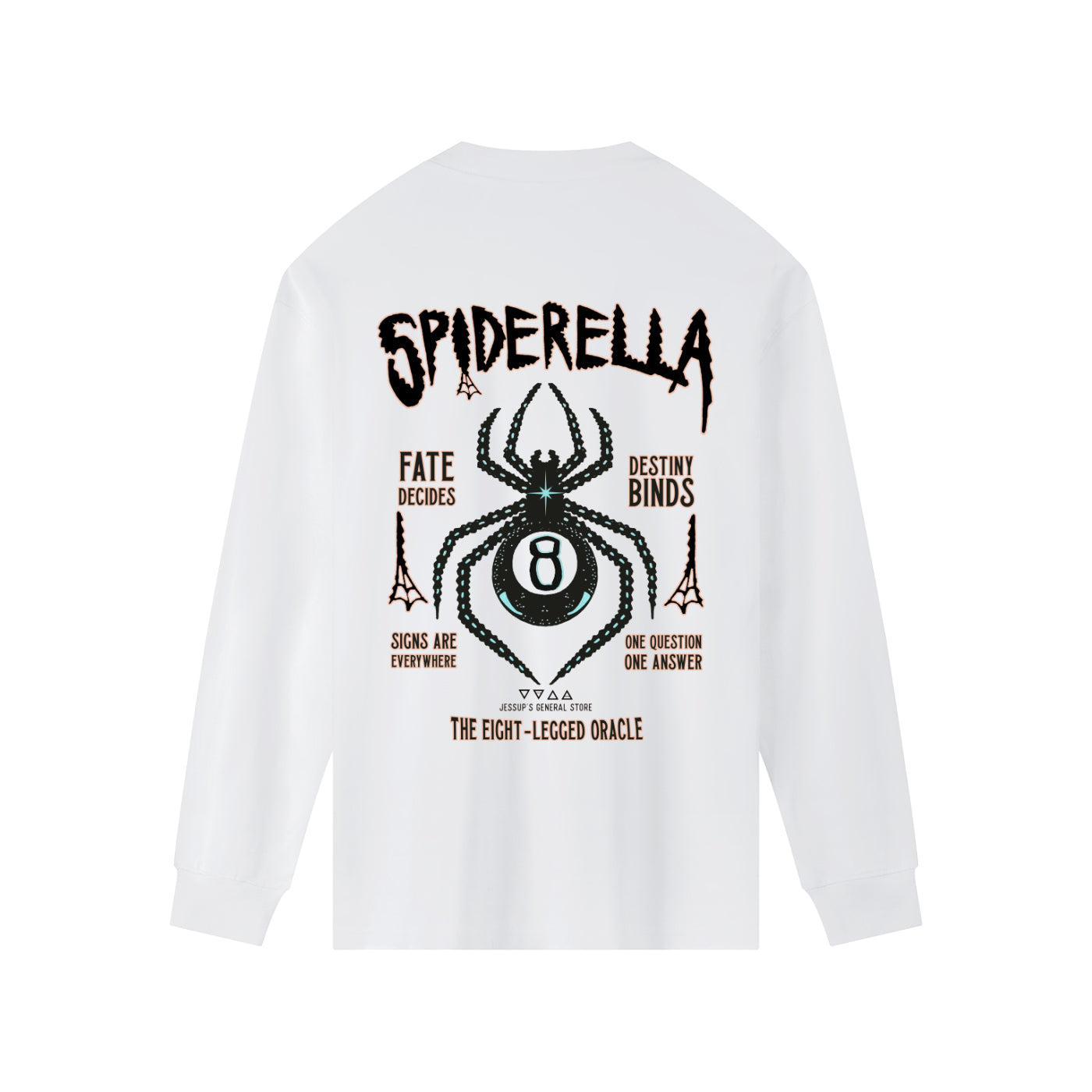 Spiderella Eight-Legged Oracle Unisex Oversized Longsleeve