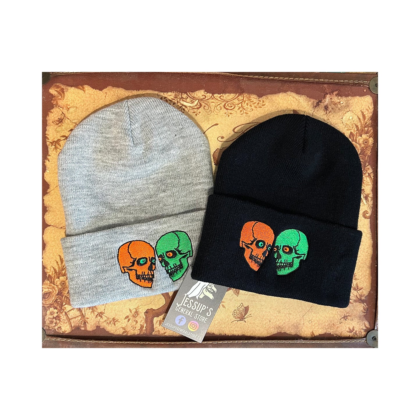 Staring Contest Beanie (Available in Black or Gray)