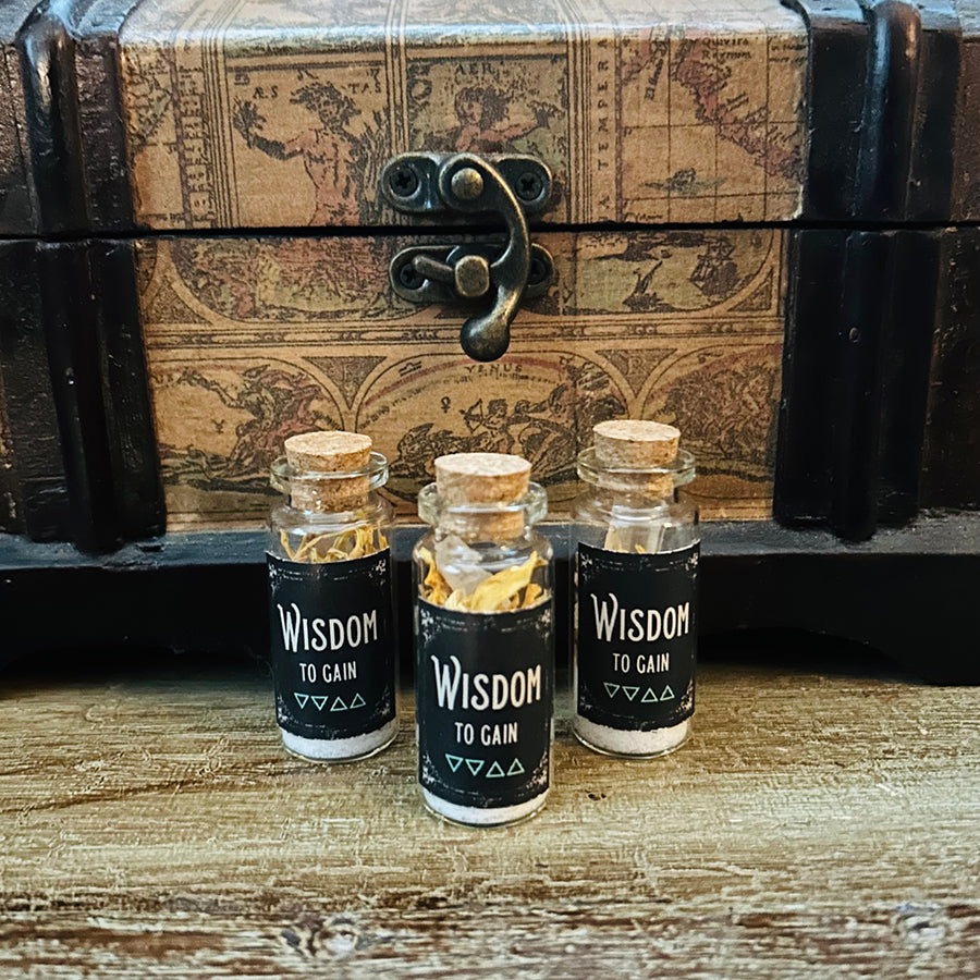 Spell Bottle to gain Wisdom