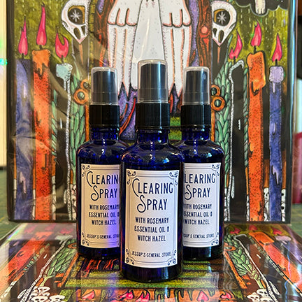 Clearing Spray with Rosemary & Witch Hazel