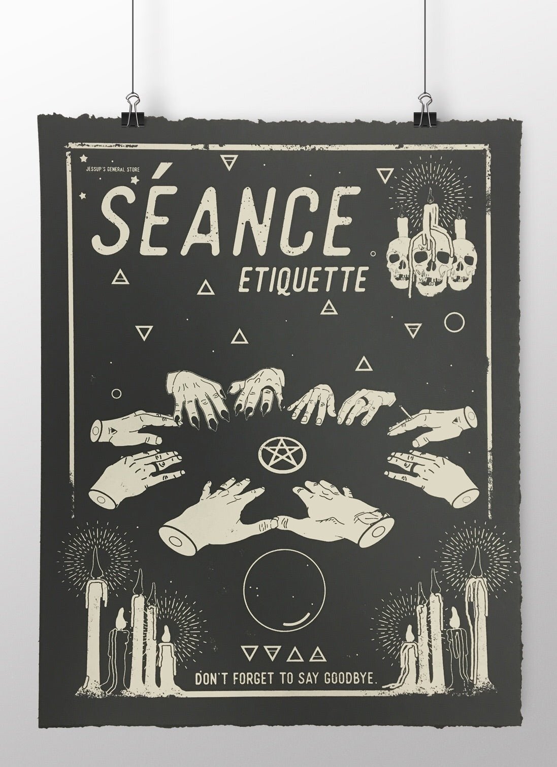 Seance Etiquette Screen Print