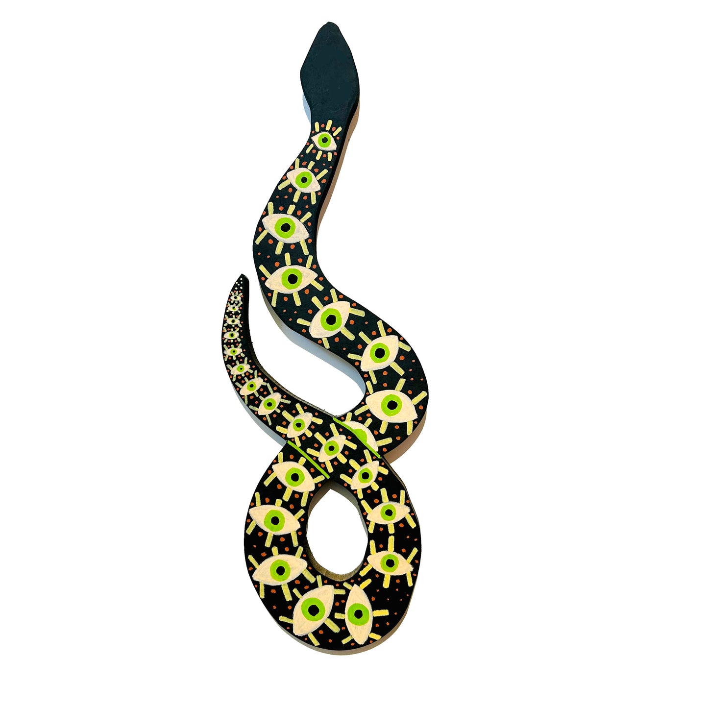 Snake Wood Art (Agatha) Wall Hanging