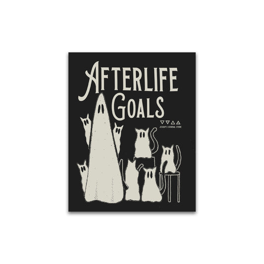 Afterlife Goals Sticker