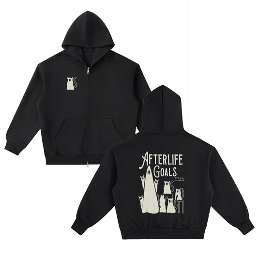 Afterlife Goals Unisex ZipUp Hoodie PRESALE