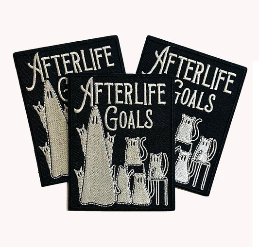 Afterlife Goals Iron on Patch