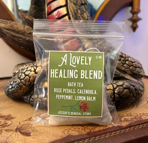 A Lovely Healing Blend Bath Tea | Jessups General Store