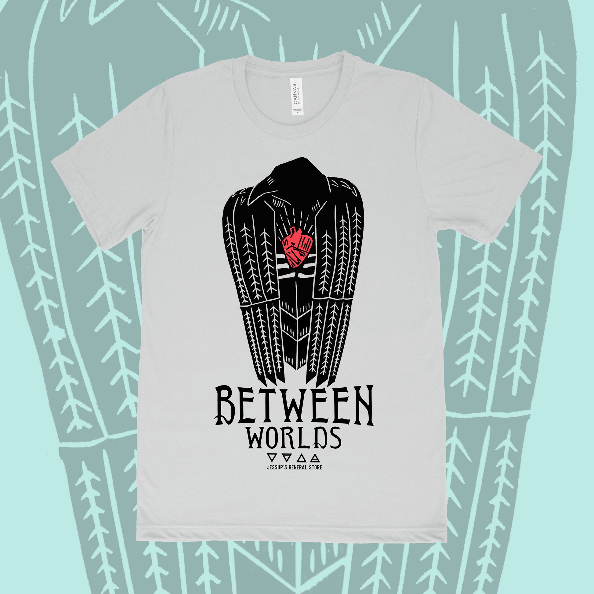 Between Worlds Crow Unisex T-shirt