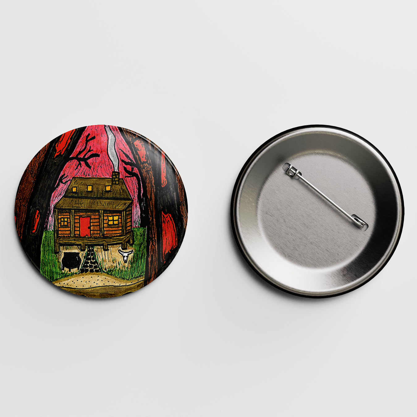 Bloodroot Forest Button