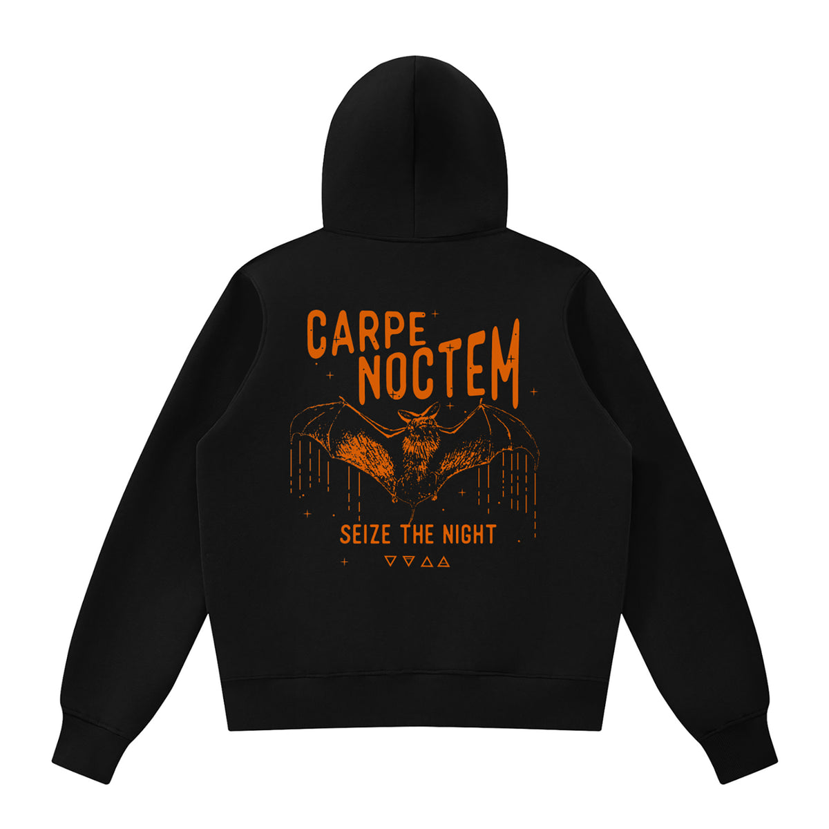 Carpe Noctem Seize the Night Unisex ZipUp Hoodie
