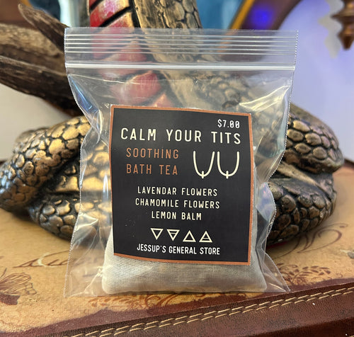 Calm your tits bath tea blend