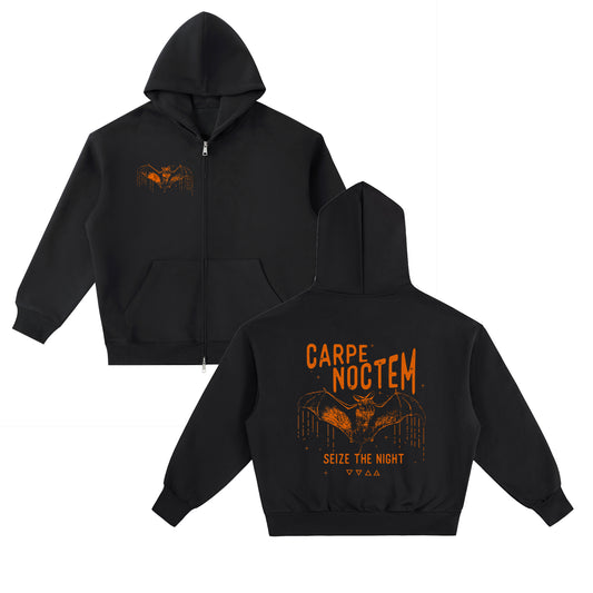 Carpe Noctem Unisex ZipUp Hoodie PRESALE
