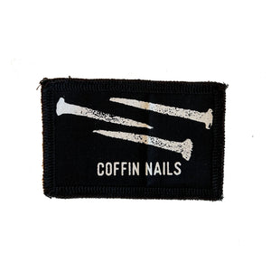 Coffin Nails sew on patch