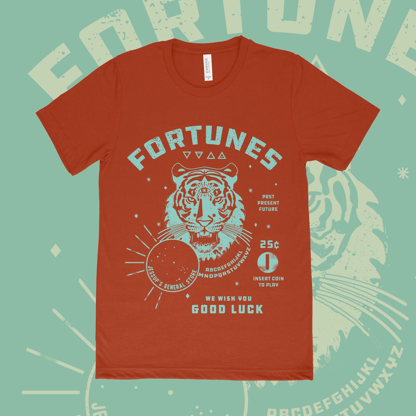 Fortunes Tiger Unisex T-shirt - ALMOST GONE