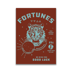 Fortunes Tiger Small Print 5x7