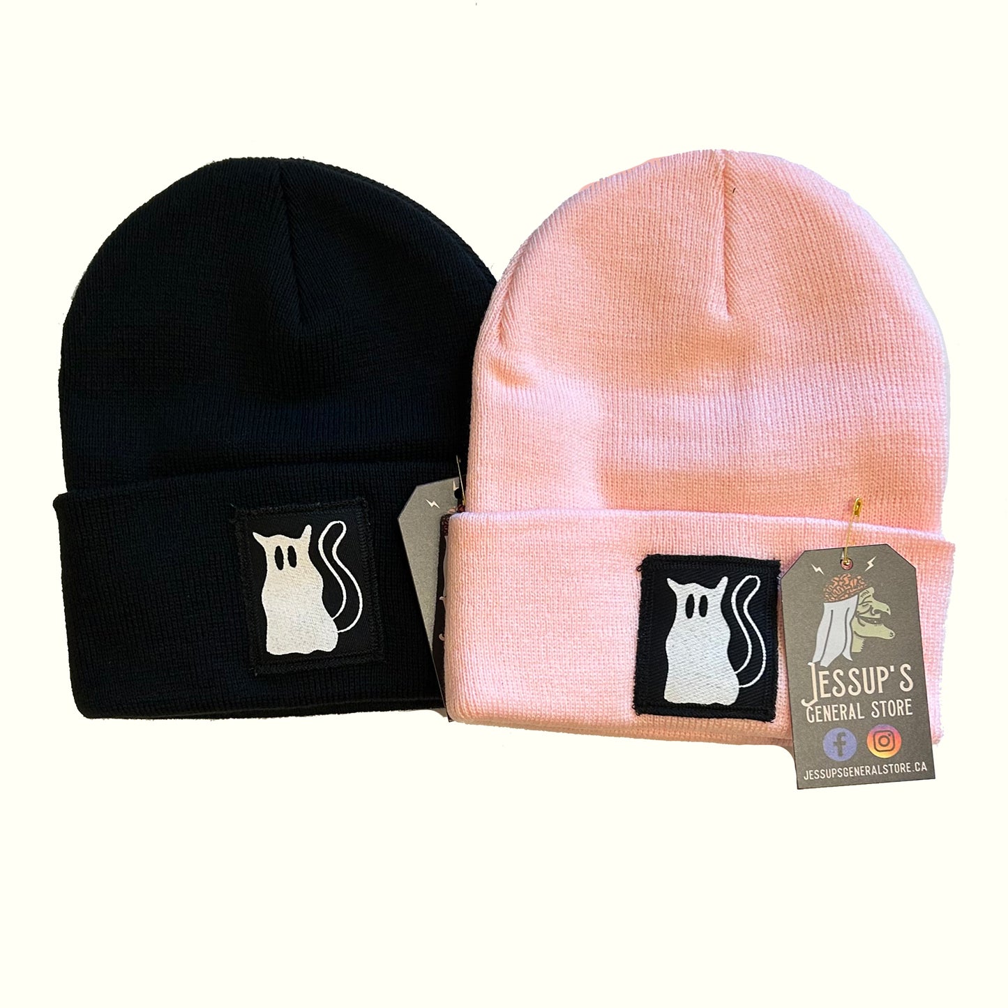 Ghost Cat Beanie