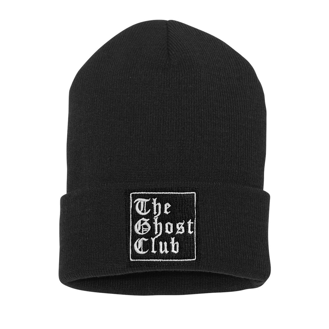 Ghost Club Embroidered Beanie