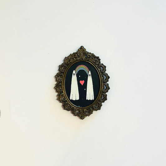 Ghost Pals Mini Framed Print