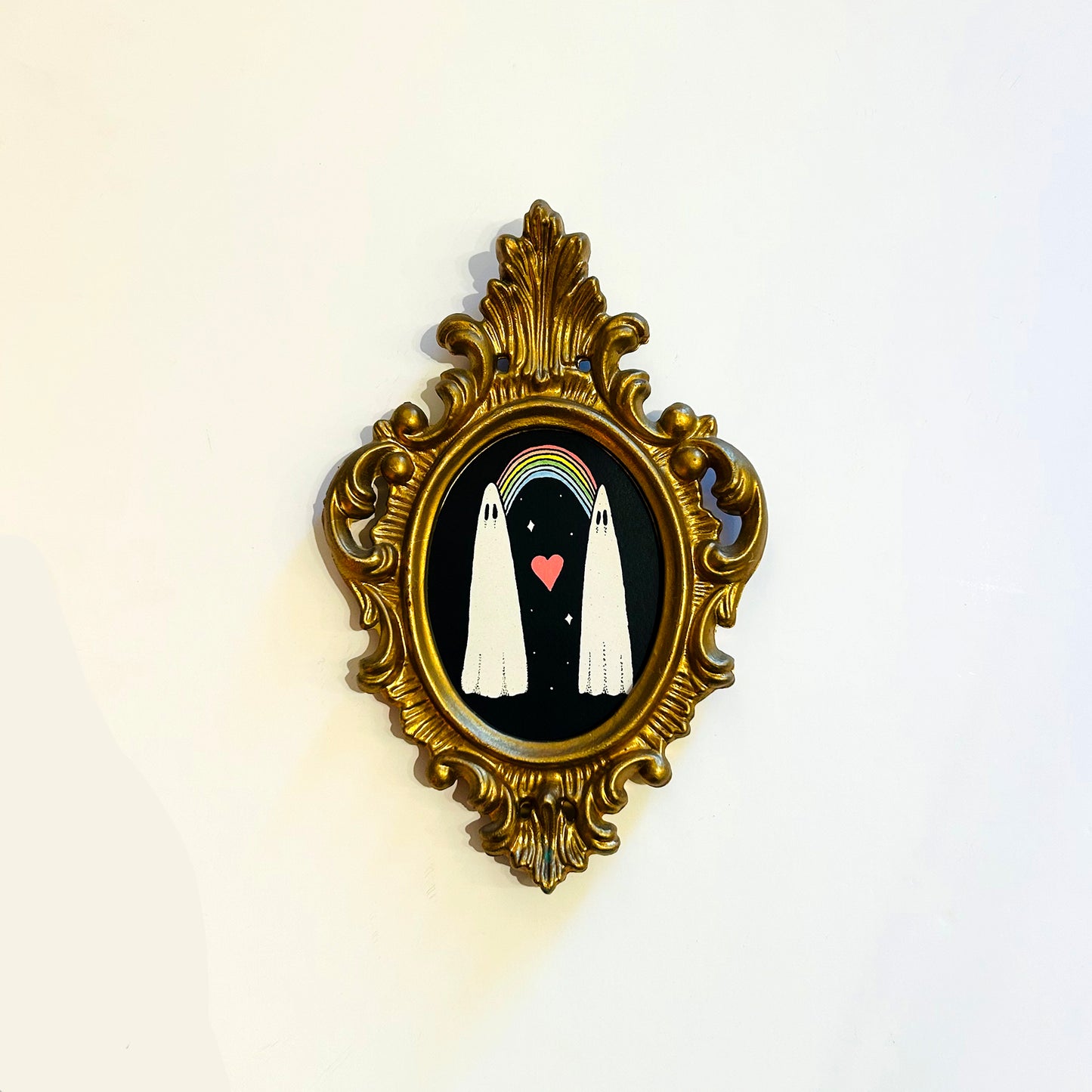 Ghost Pals Mini Framed Print