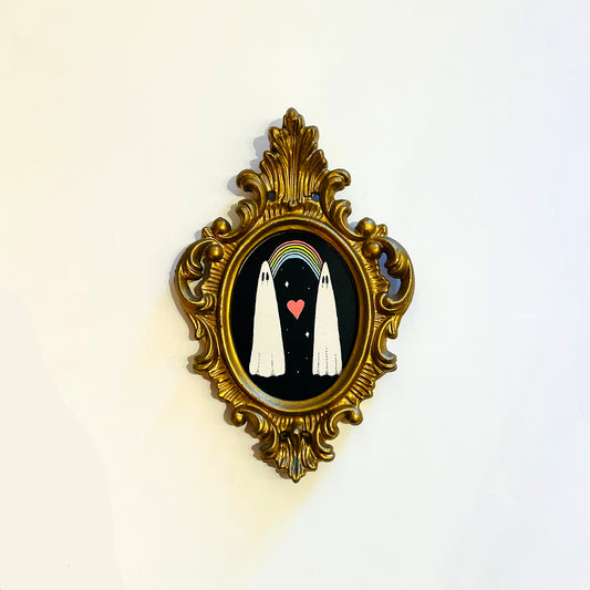 Ghost Pals Mini Framed Print