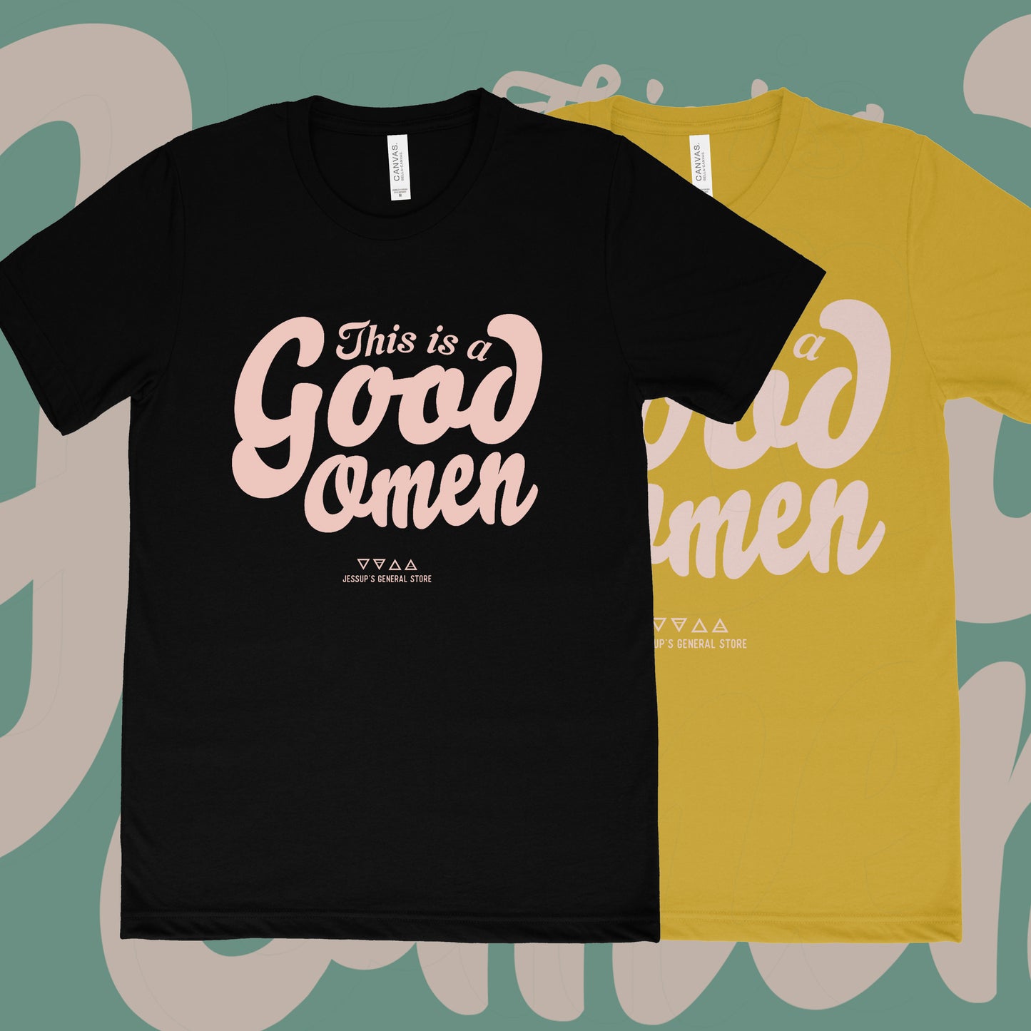 This is a Good Omen Unisex T-shirt (2 colours available)