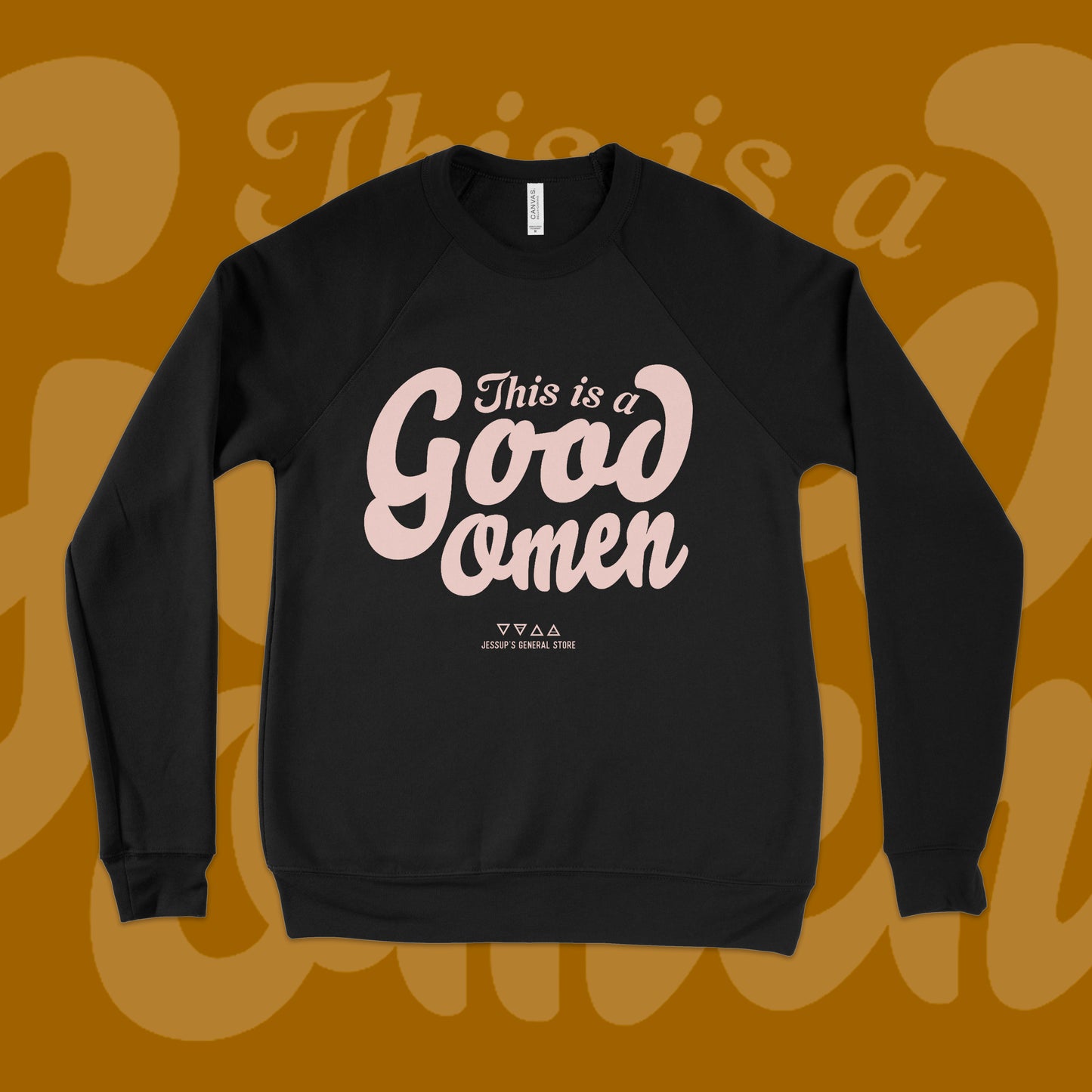 This is a Good Omen Unisex Crewneck Sweatshirt