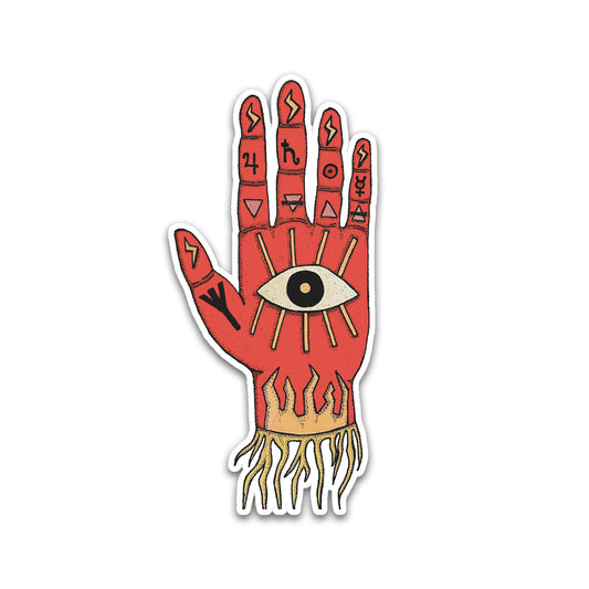 Guided Hand Sticker