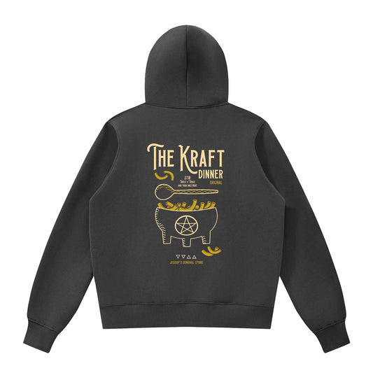 The Kraft Dinner Original Unisex ZipUp Hoodie