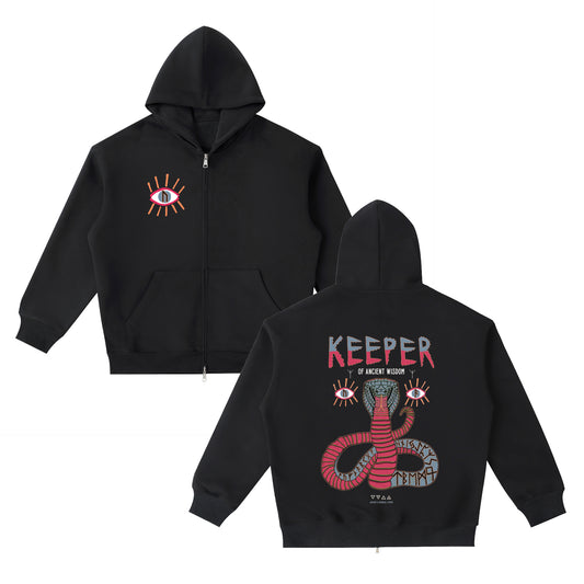 Keeper Unisex ZipUp Hoodie PRESALE