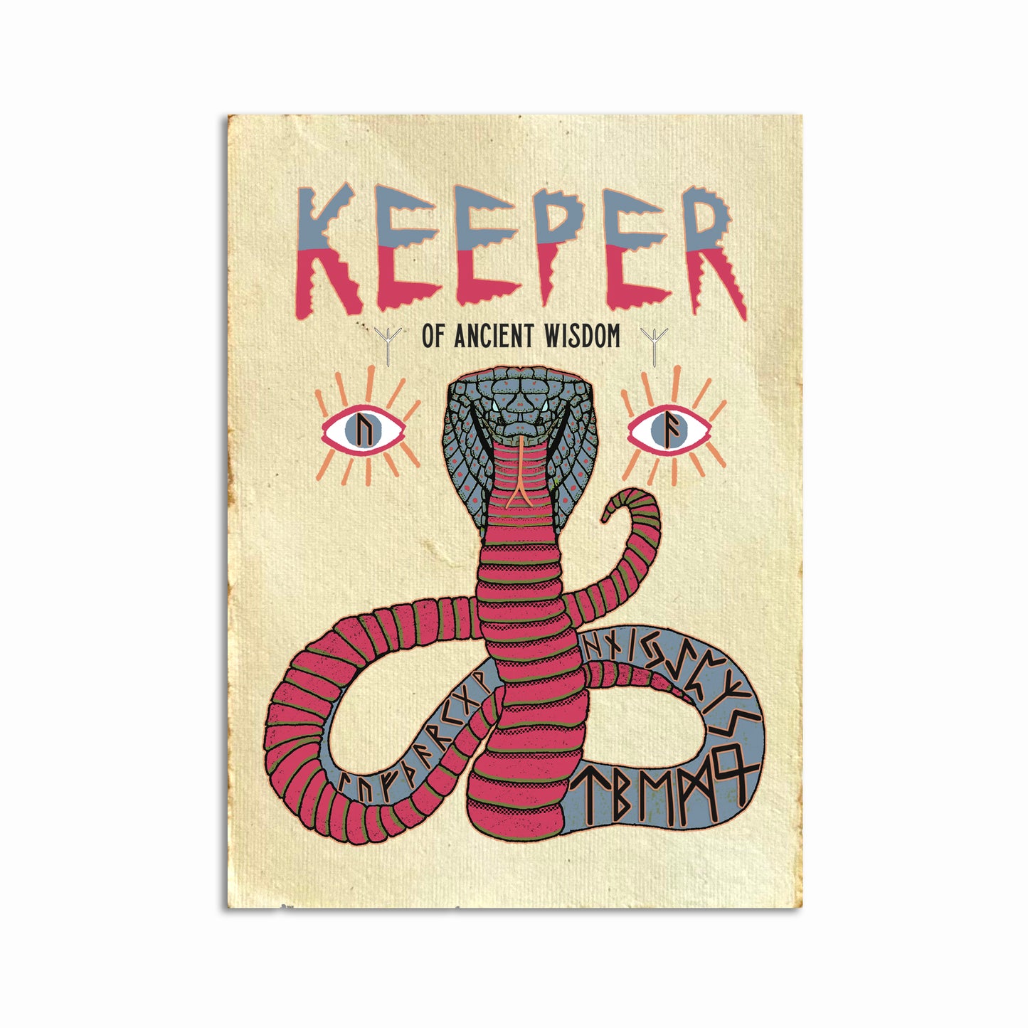 Keeper of Ancient Wisdom Print (small)