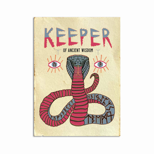 Keeper of Ancient Wisdom Print (small)