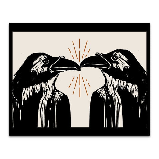 Lovebirds Print