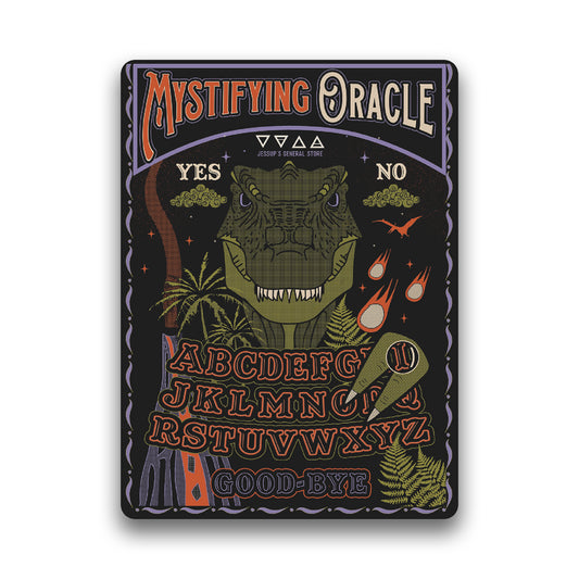 Mystifying Oracle T-rex Sticker