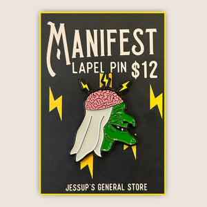 Manifest Witch Lapel Pin