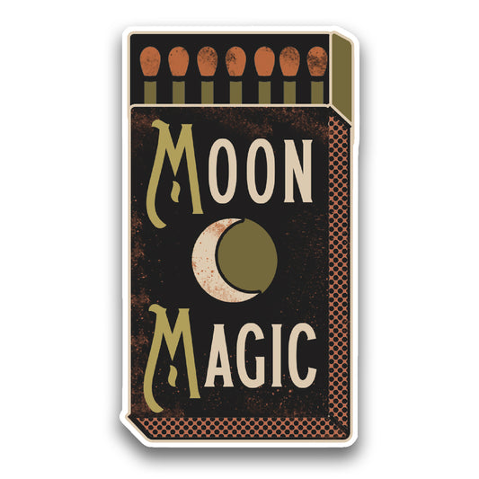 Moon Magic Matches Sticker