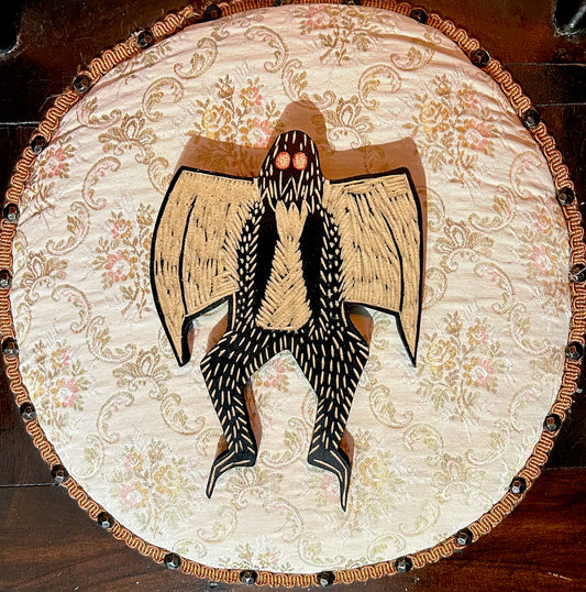 Mothman Guy Wooden Wall Art