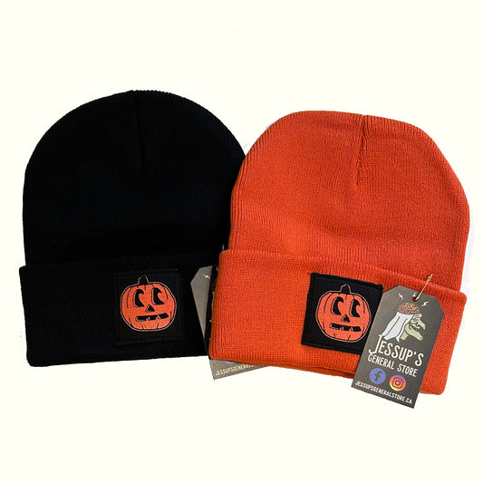 Retro Pumpkin Beanie