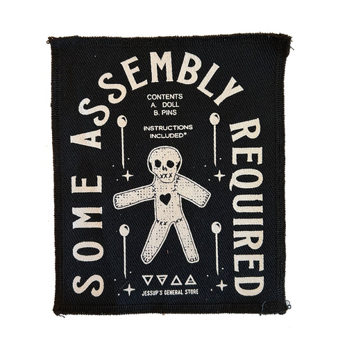 Some Assembly Required sew on patch
