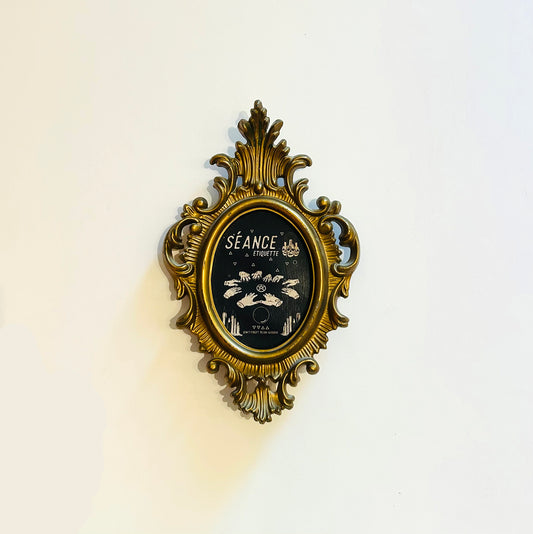 Seance Etiquette Mini Framed