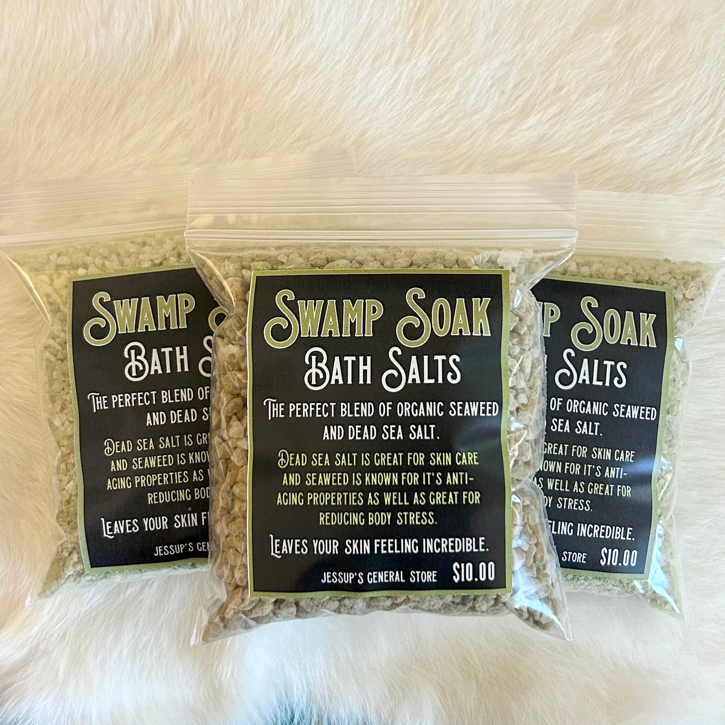 Swamp Soak Dead Sea Salt and Seaweed 8oz