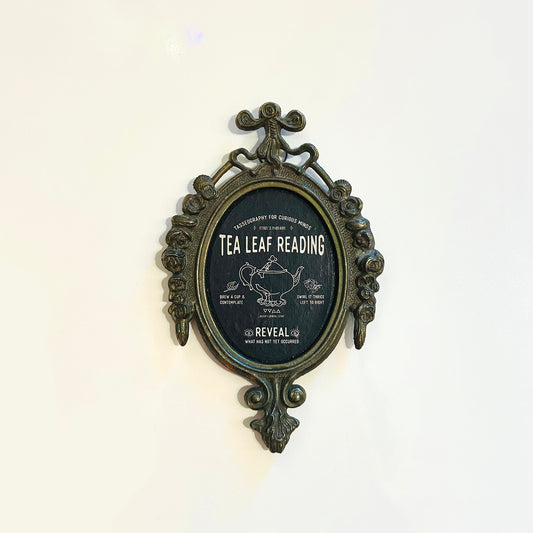 Tea Leaf Reading Print Framed