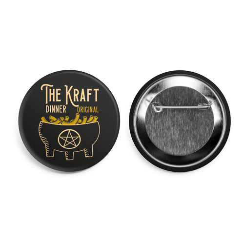 The Kraft Dinner Button 2.25 inches