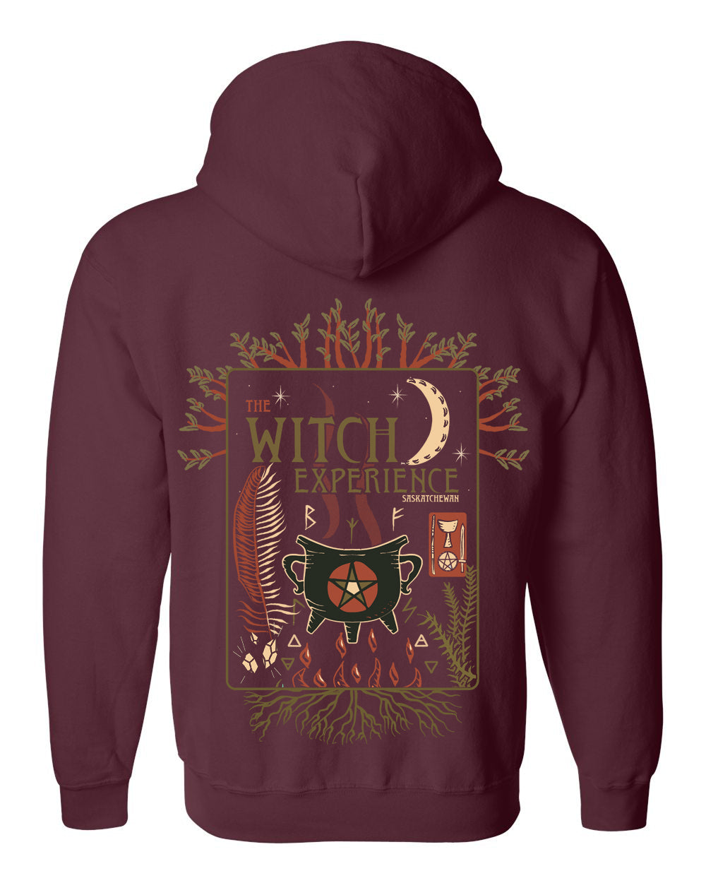 The Witch Experience Unisex Zip-Up Hoodie PRE-ORDER - Available in 2 colours